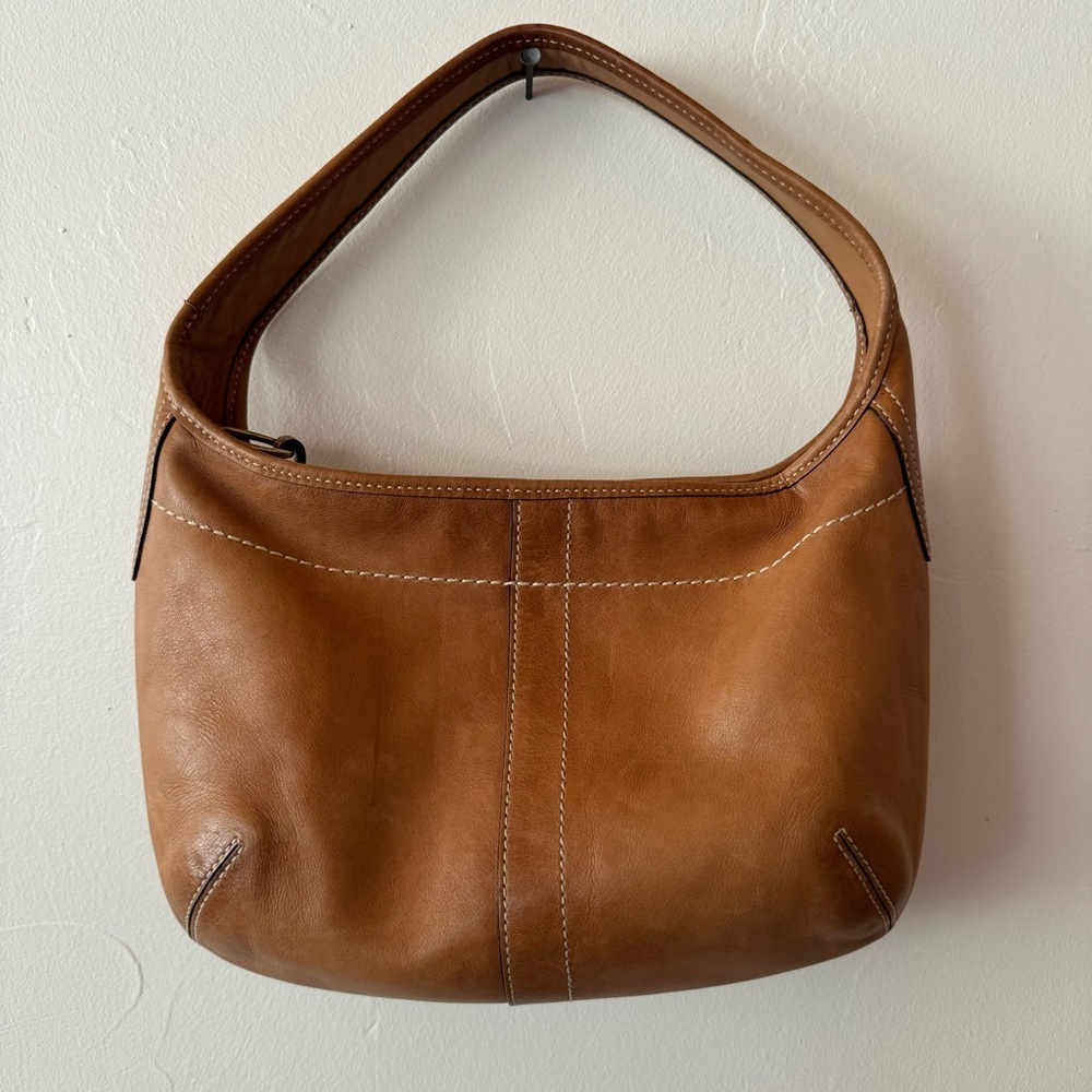 COACH Camel Leather Purse